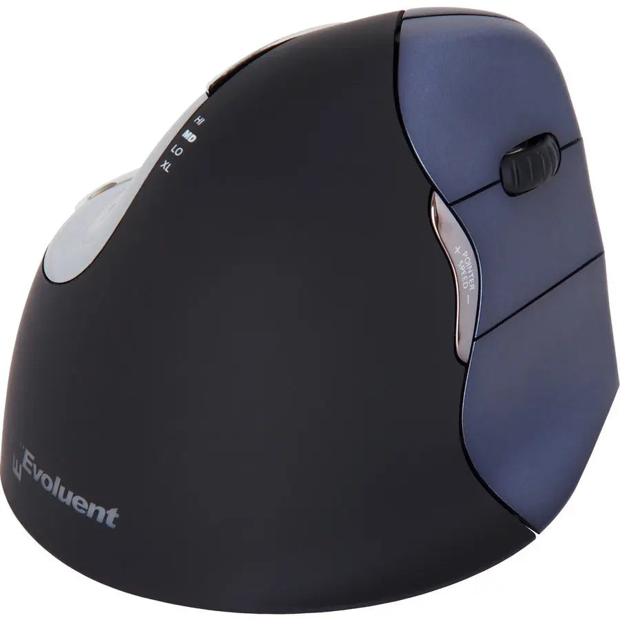 Evoluent VerticalMouse 4 Right Wireless – Ergonomic Wireless Mouse for Comfortable Use