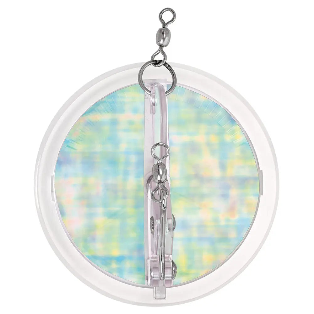 Luhr-Jensen 3-1/4 inch Dipsy Diver - Clear/Clear Bottom UV Moon Jelly