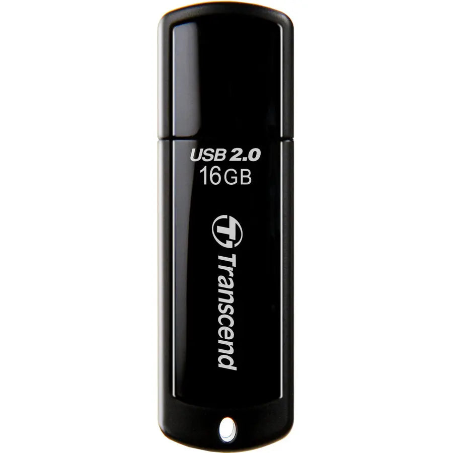 Transcend 16GB JetFlash 350 USB 2.0 Flash Drive - Compact and Stylish Data Storage