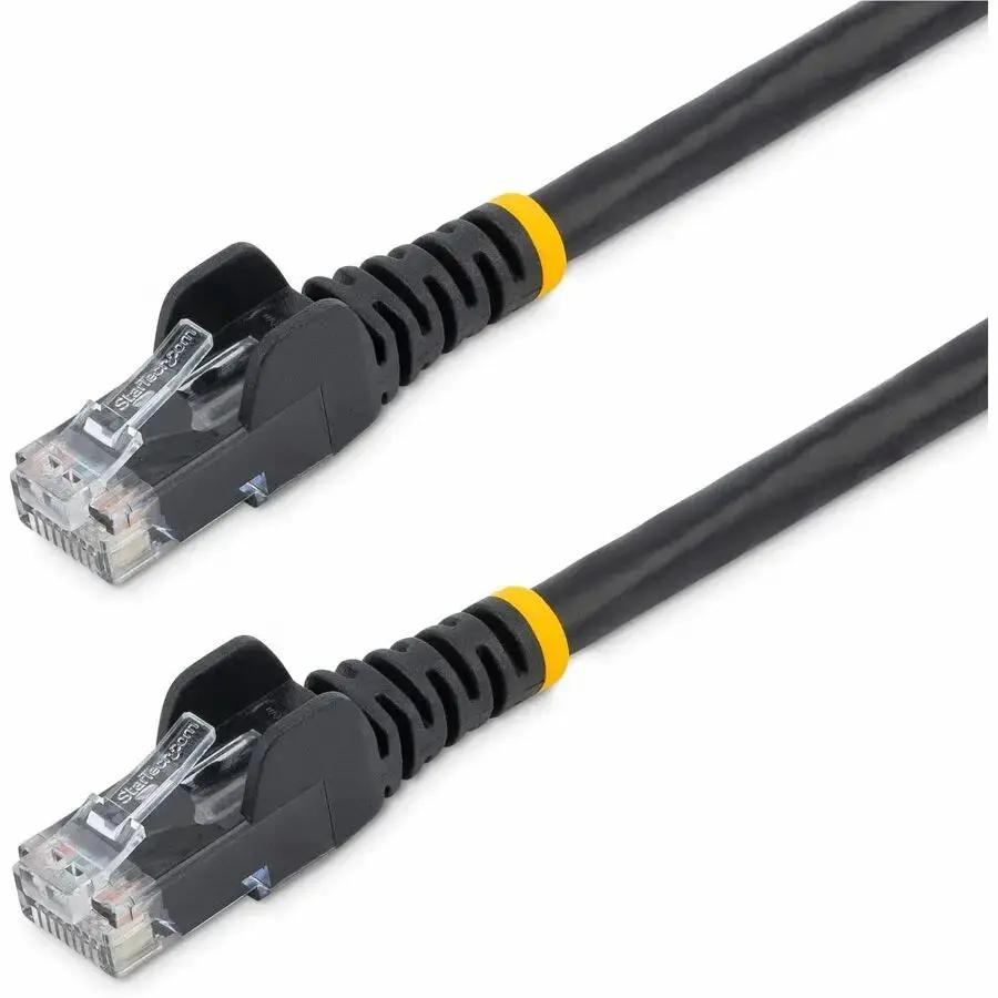 StarTech.com 5ft Cat6 Ethernet Patch Cable - Black, Snagless Gigabit Network Cable with 24 AWG Copper and PoE Support by StarTech.com