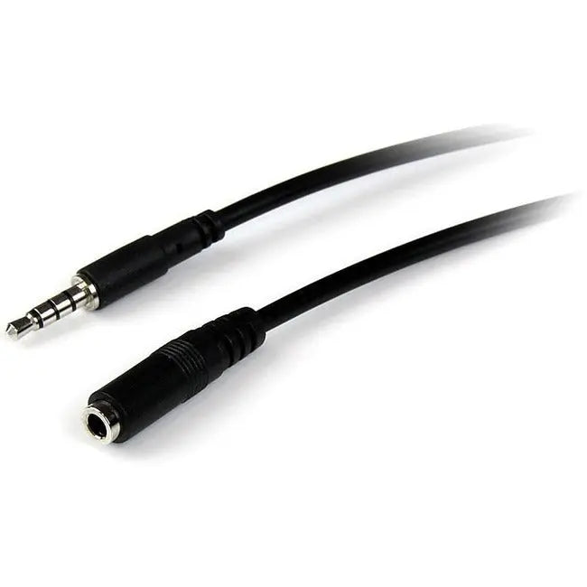 StarTech.com MUHSMF1M 1m 3.5mm 4-Pole TRRS Headset Extension Cable - M/F