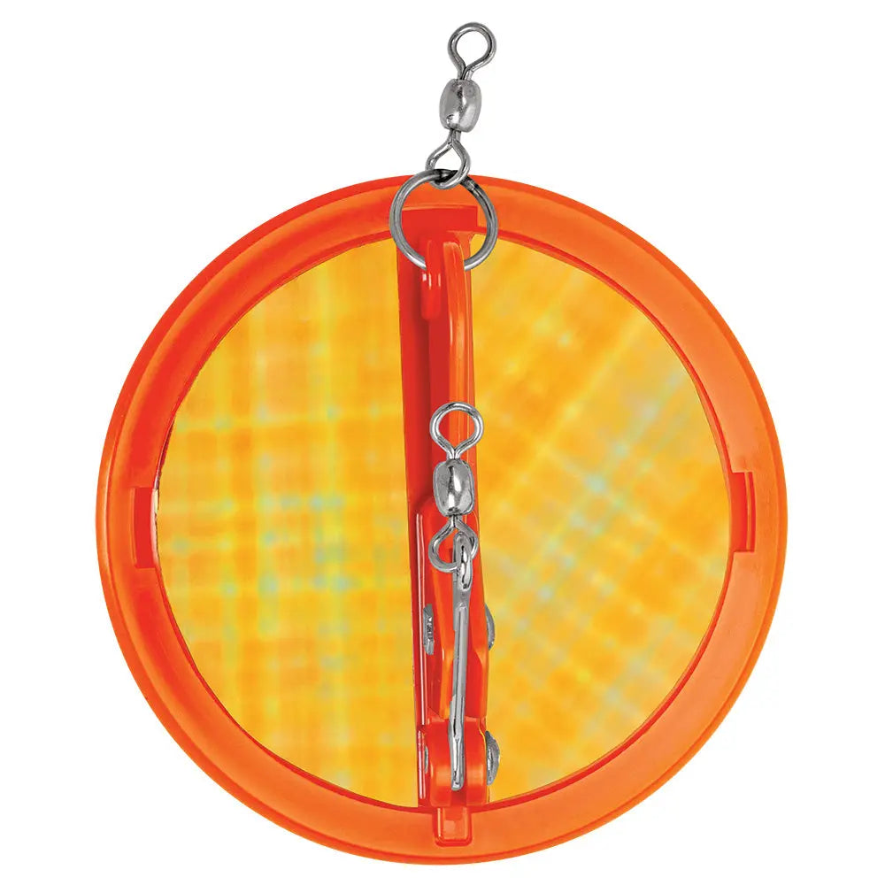 Luhr-Jensen 3-1/4 inch Dipsy Diver - Fire/Silver Bottom Moon Jelly for Deep Sea Fishing