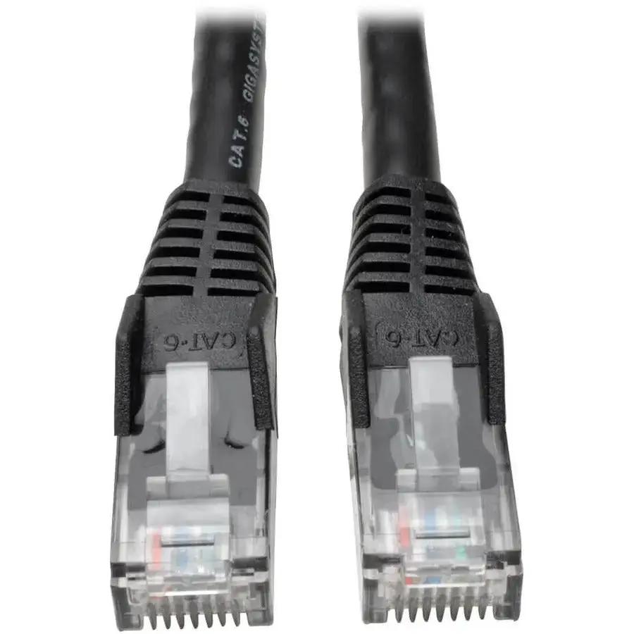 Eaton Corporation Tripp Lite N201-006-BK Cat6 Gigabit UTP Patch Network Cable, 6 ft, Black by Eaton Corporation