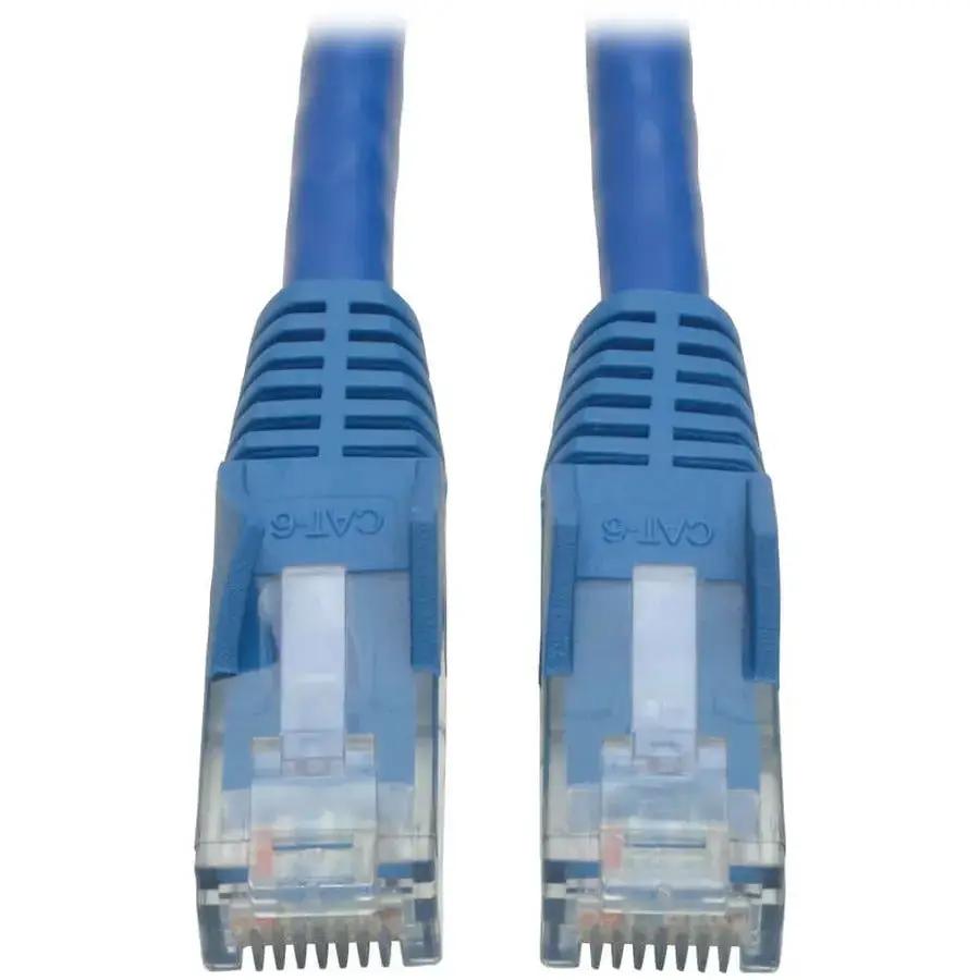 Eaton Corporation Tripp Lite N201-006-BL 6 ft Cat6 Gigabit Snagless Molded Ethernet Patch Cable, Blue by Eaton Corporation