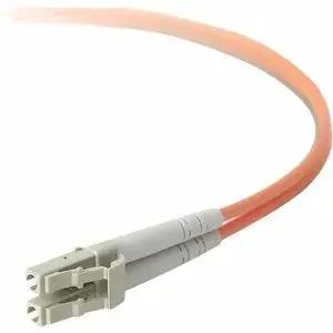 Belkin Fiber Optic Cable F3F004-01M 10GB/100GB Aqua Multimode LC/LC Duplex 50/125 OM4