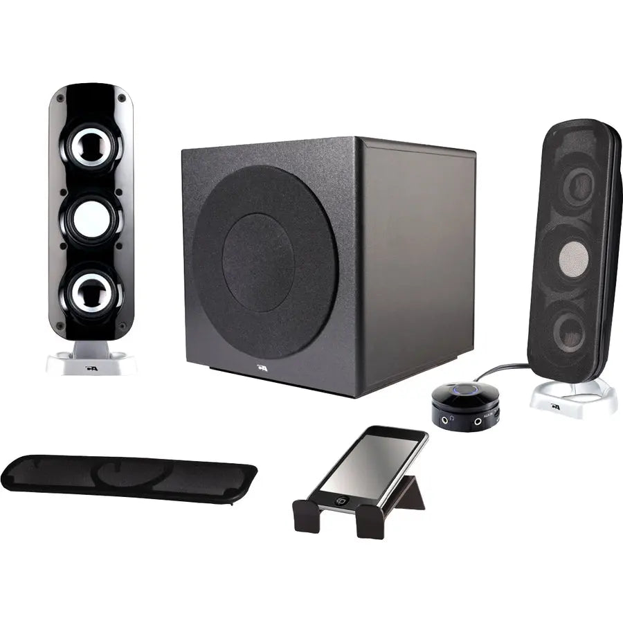 Cyber Acoustics CA-3908 92W Peak Power 2.1 Speaker System with Control Pod