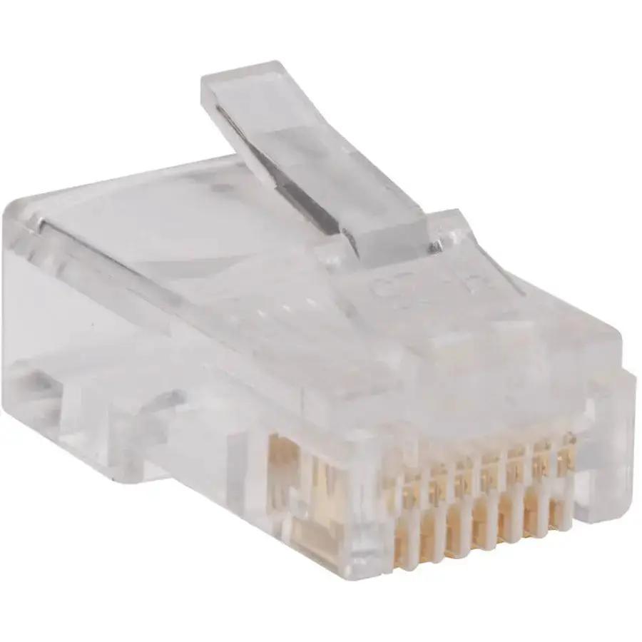 Eaton Corporation Tripp Lite N030-100 RJ45 Network Connectors – 100 Pack for Solid & Stranded Cat5e Cable by Eaton Corporation