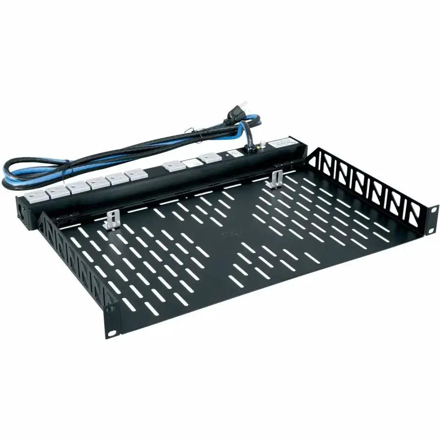 Middle Atlantic U1V 1RU Vented Rack Shelf for 19-Inch Equipment – 10.8 Inch Depth by Legrand Group