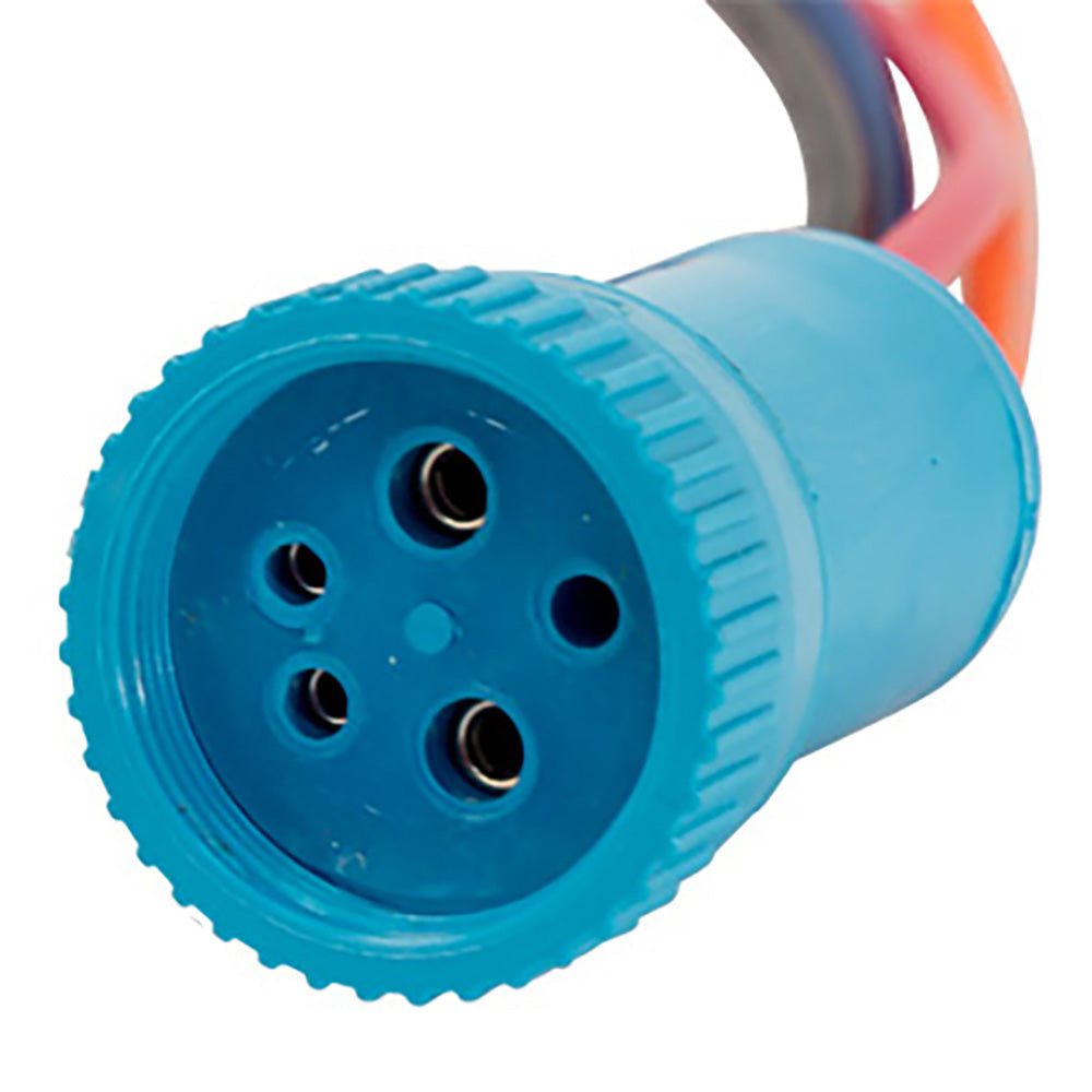 Bluewater 19mm Electronic Deutsch Connector with 4-Wire Pigtail - 1 Foot Lead