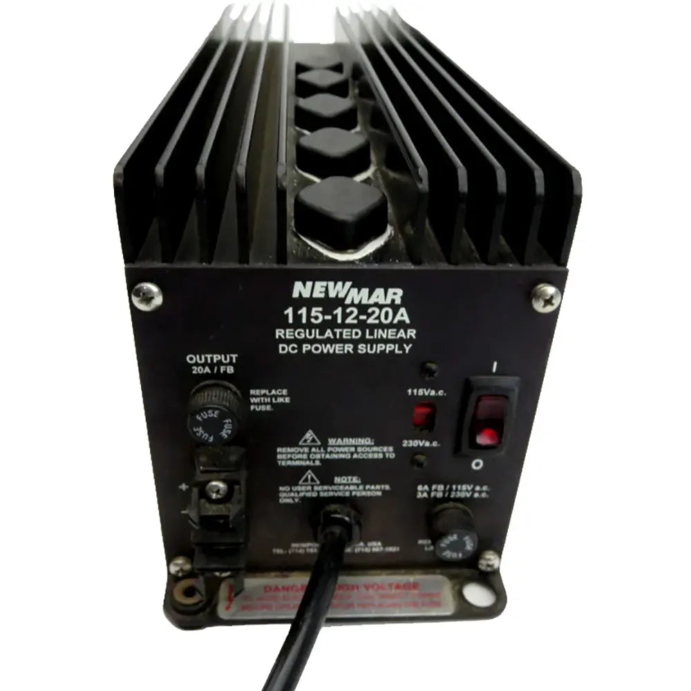 Newmar Power 115-12-20A Power Supply for Marine Communication Equipment