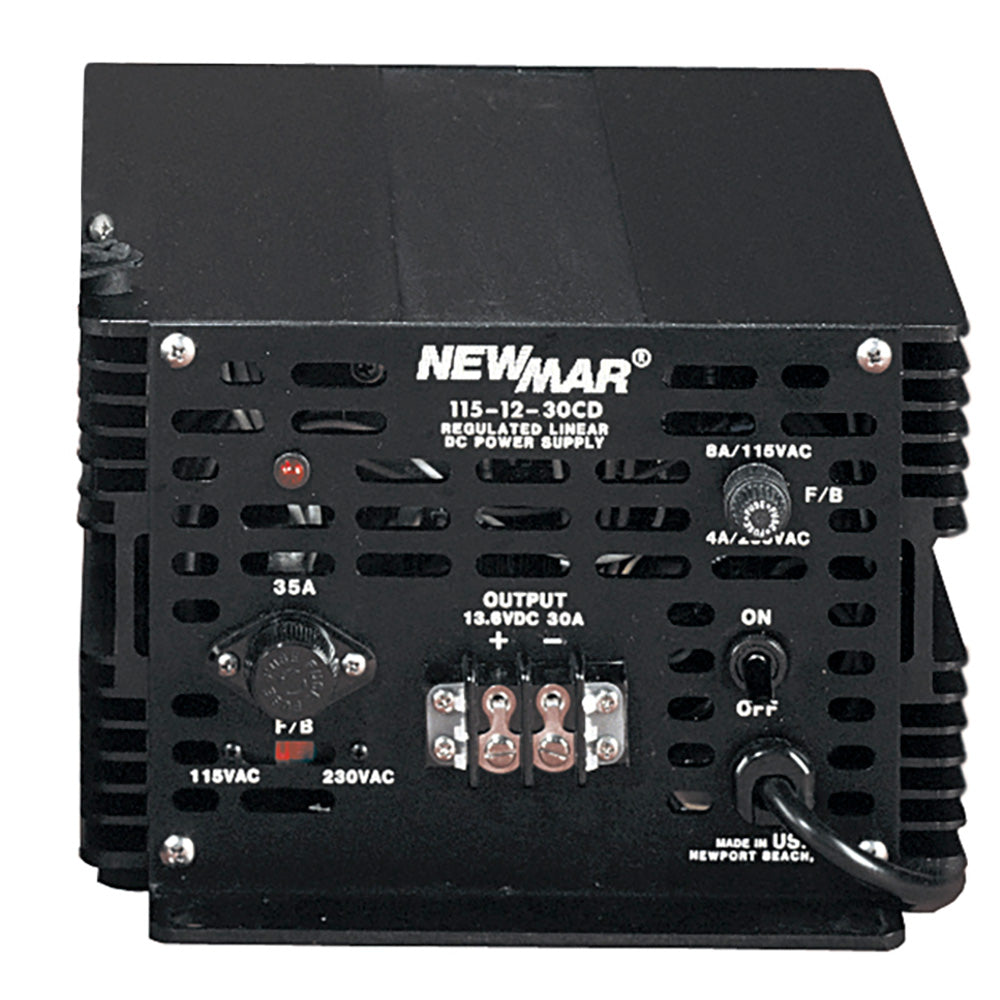 Newmar Power 115-12-35CD 12-Volt DC Power Supply for Marine Communication Equipment