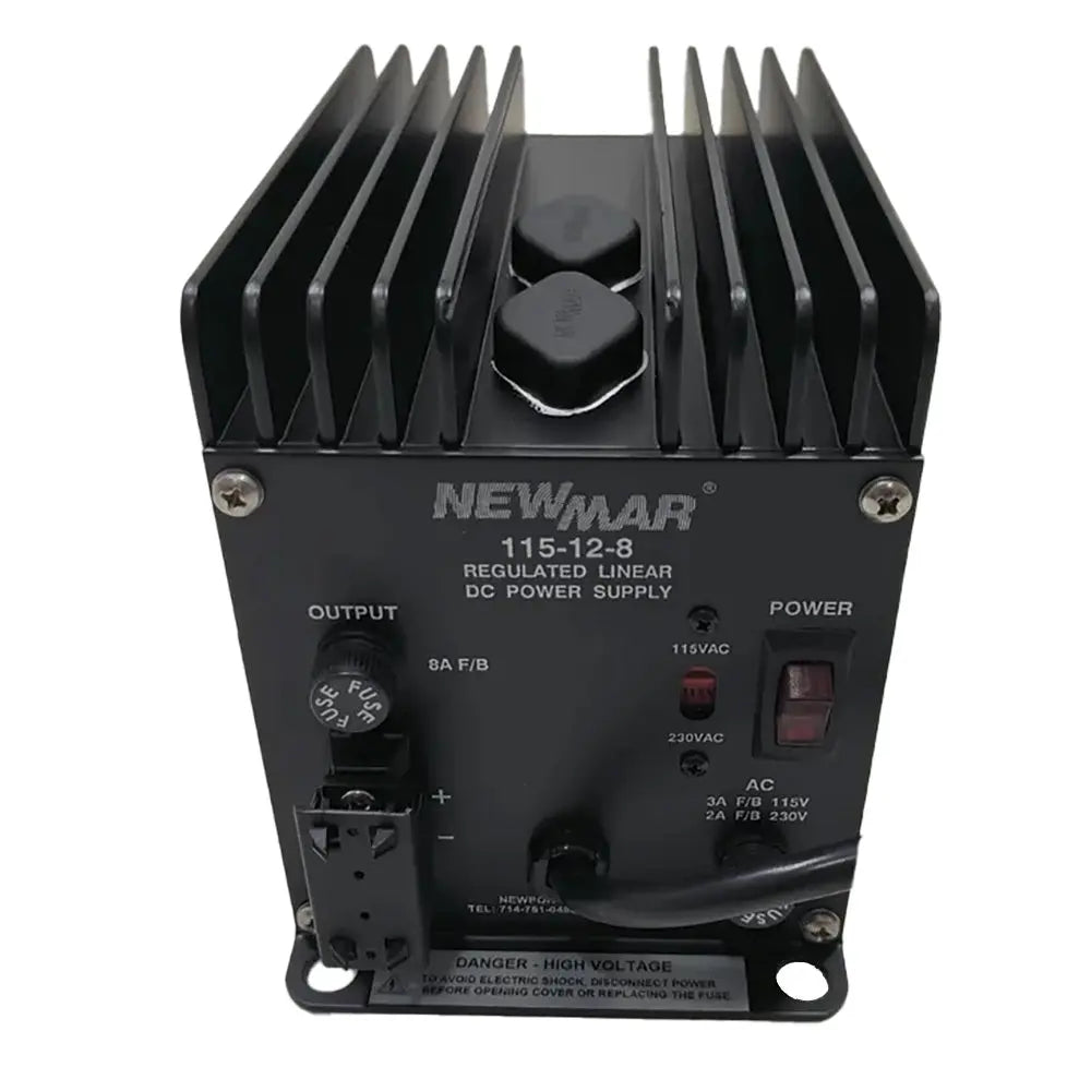 Newmar Power 115-12-8 Power Supply for Marine Communication Equipment