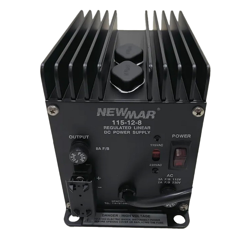 Newmar Power 115-12-8 Power Supply for Marine Communication Equipment