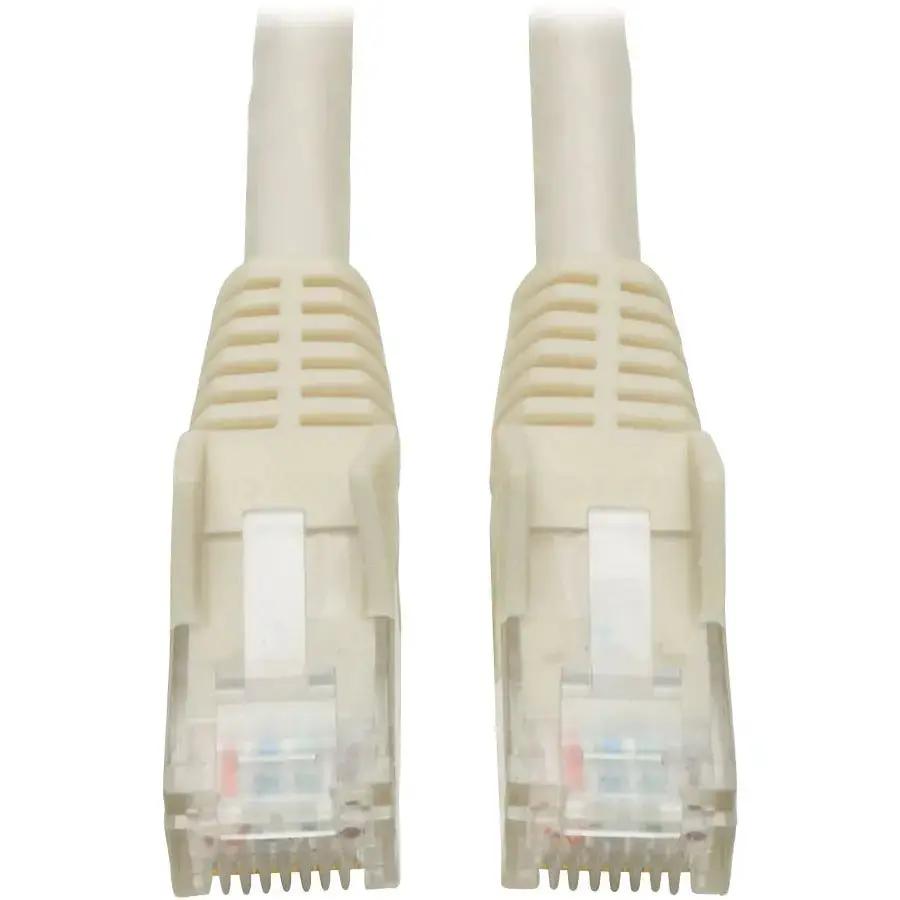 Eaton Corporation Tripp Lite N201-015-WH 15 ft. Cat6 Gigabit Snagless Molded Ethernet Cable - White by Eaton Corporation