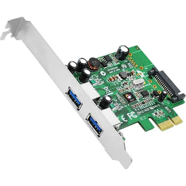 SIIG DP 2-Port USB 3.0 PCIe Card with Low Profile Bracket