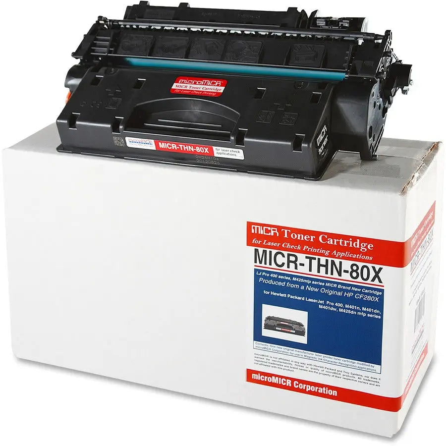 microMICR Remanufactured MICR Toner Cartridge for HP LaserJet Pro 400 & MFP Series – Compatible with HP 80X CF280X