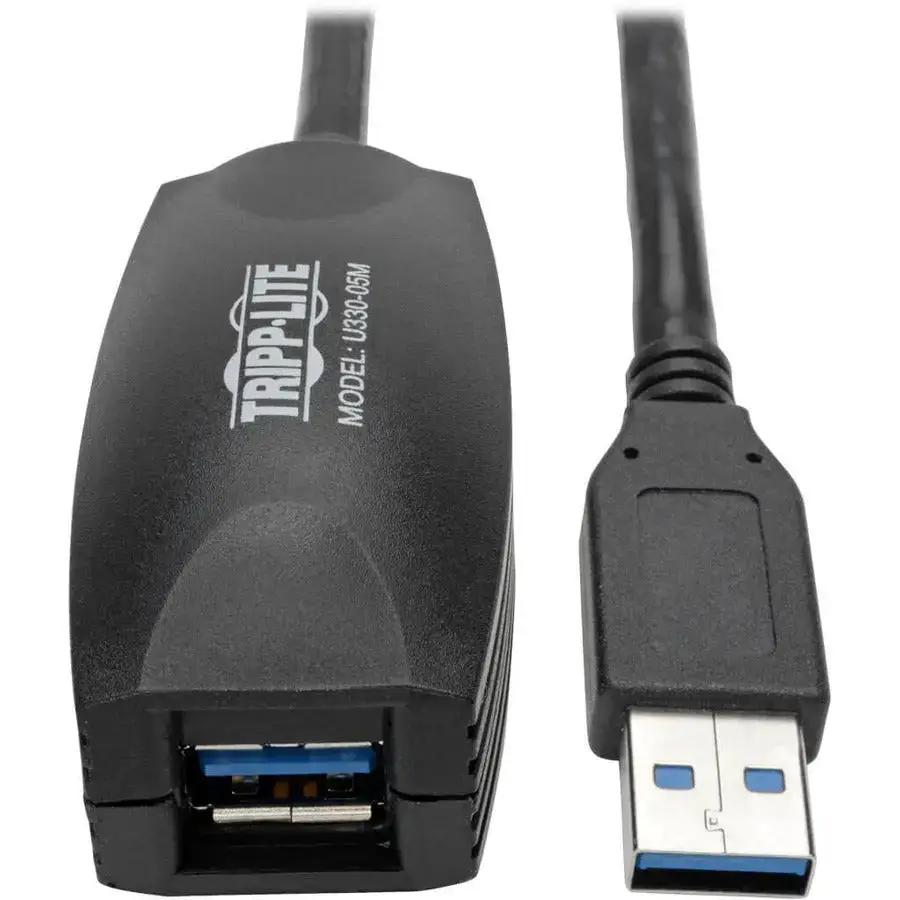 Eaton Tripp Lite Series USB 3.0 Active Extension Cable U330-05M - 16 ft. (5 m.) by Eaton Corporation