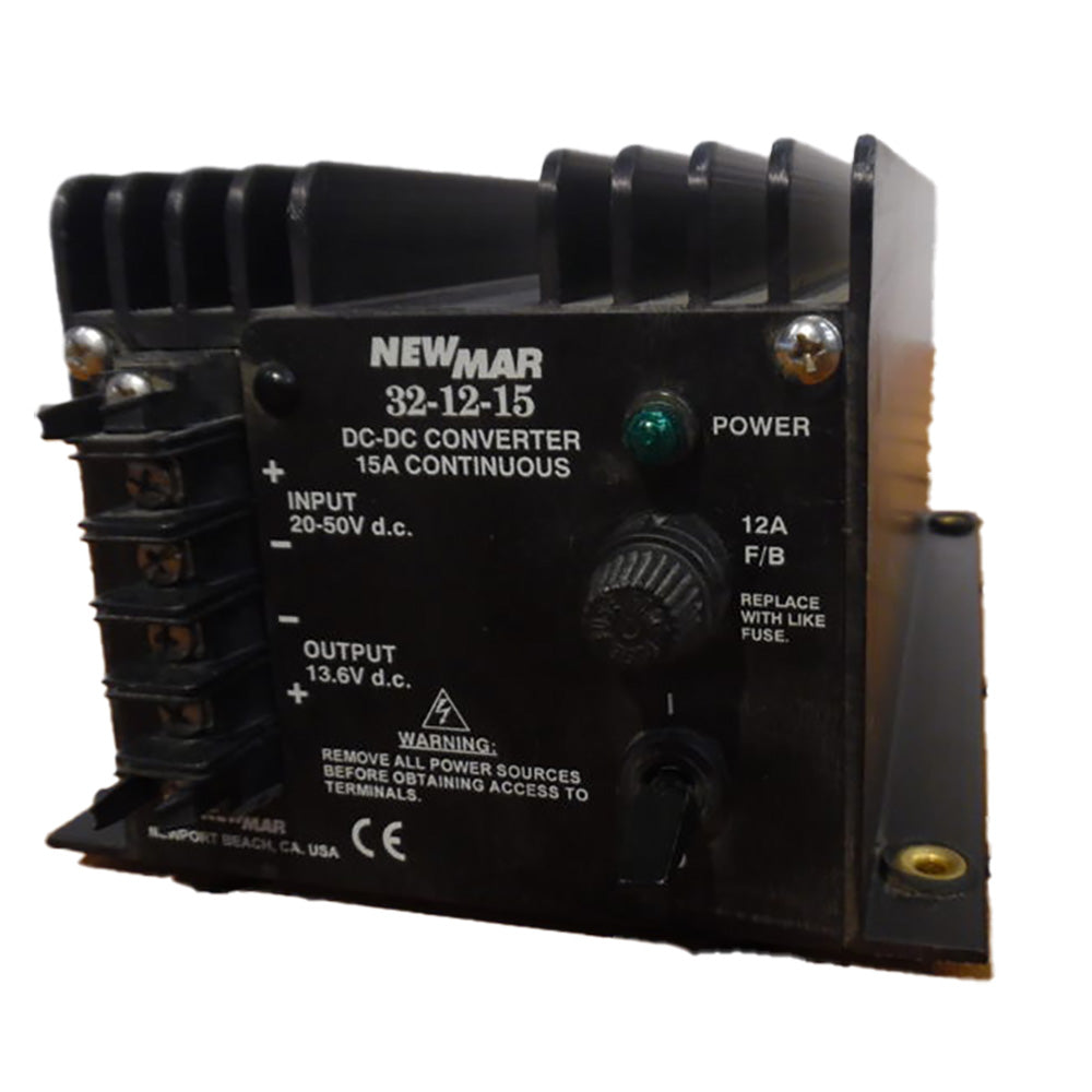 Newmar Power 32-12-15 DC Converter - Negative Ground 12V Power Supply for Communication Equipment