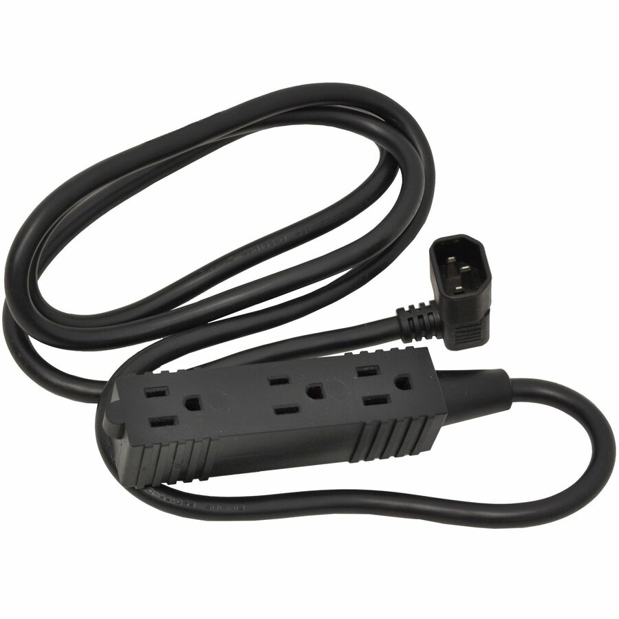 Ergotron SV 3-Outlet Power Strip, IEC – Convenient Power Extension for StyleView Carts