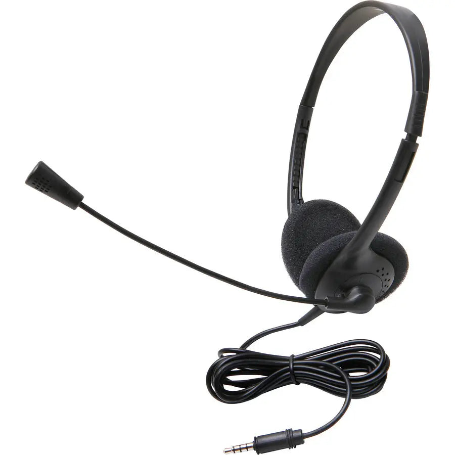 Califone 3065AVT Headset with Noise Cancellation and Stereo Sound for Classroom and Mobile Use