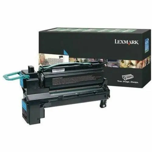 Lexmark Original High Yield Cyan Laser Toner Cartridge (Part No. 24B6018) for Lexmark X795DTE and X798DTE printers