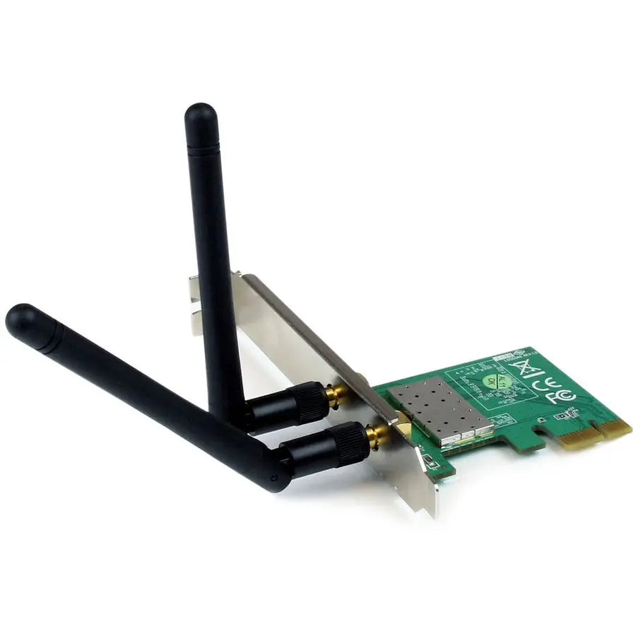 StarTech.com PEX300WN2X2 PCI Express Wireless N Adapter – 300 Mbps 802.11b/g/n Wi-Fi Card for Desktop Computers