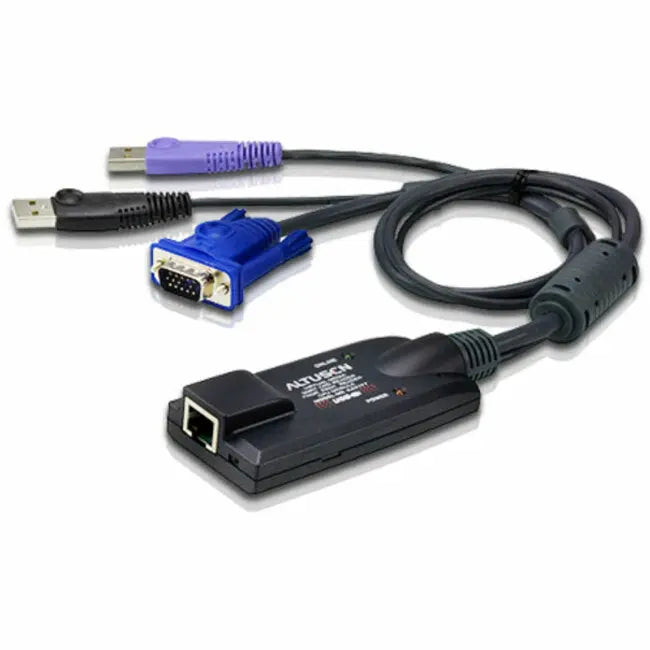 ATEN KA7177 USB Virtual Media KVM Adapter Cable with Smart Card Reader