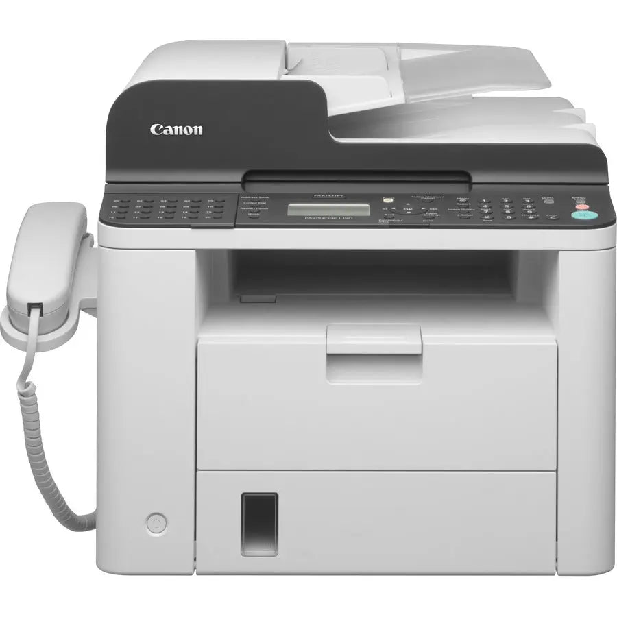 Canon FAXPHONE L190 Laser Multifunction Printer – Monochrome, Compact Office Fax and Copier