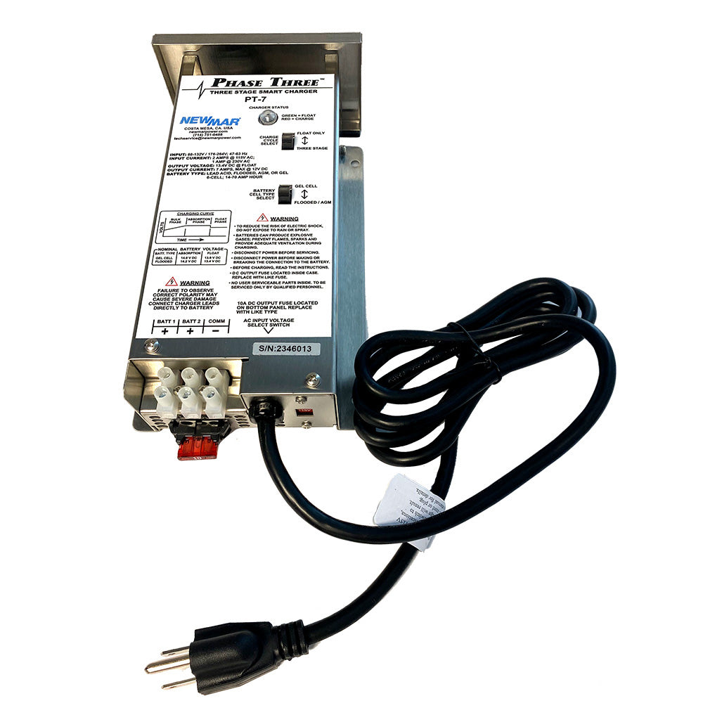Newmar Power PT-7 Battery Charger for Marine and Commercial Applications