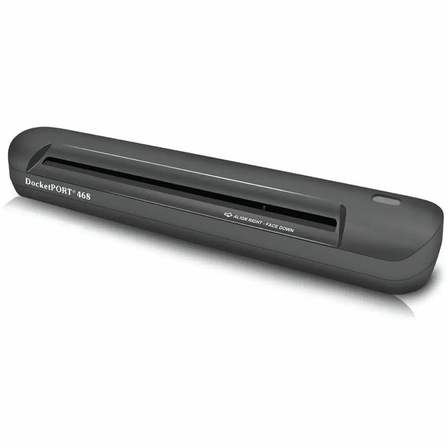 DocketPORT DP468 Simplex Document & ID Scanner - Portable, 600 dpi with Auto-Continue Function
