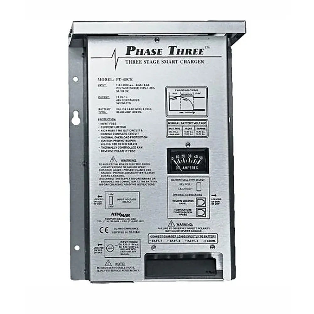 Newmar Power PT-24-13W Marine Battery Charger for 24-Volt Systems
