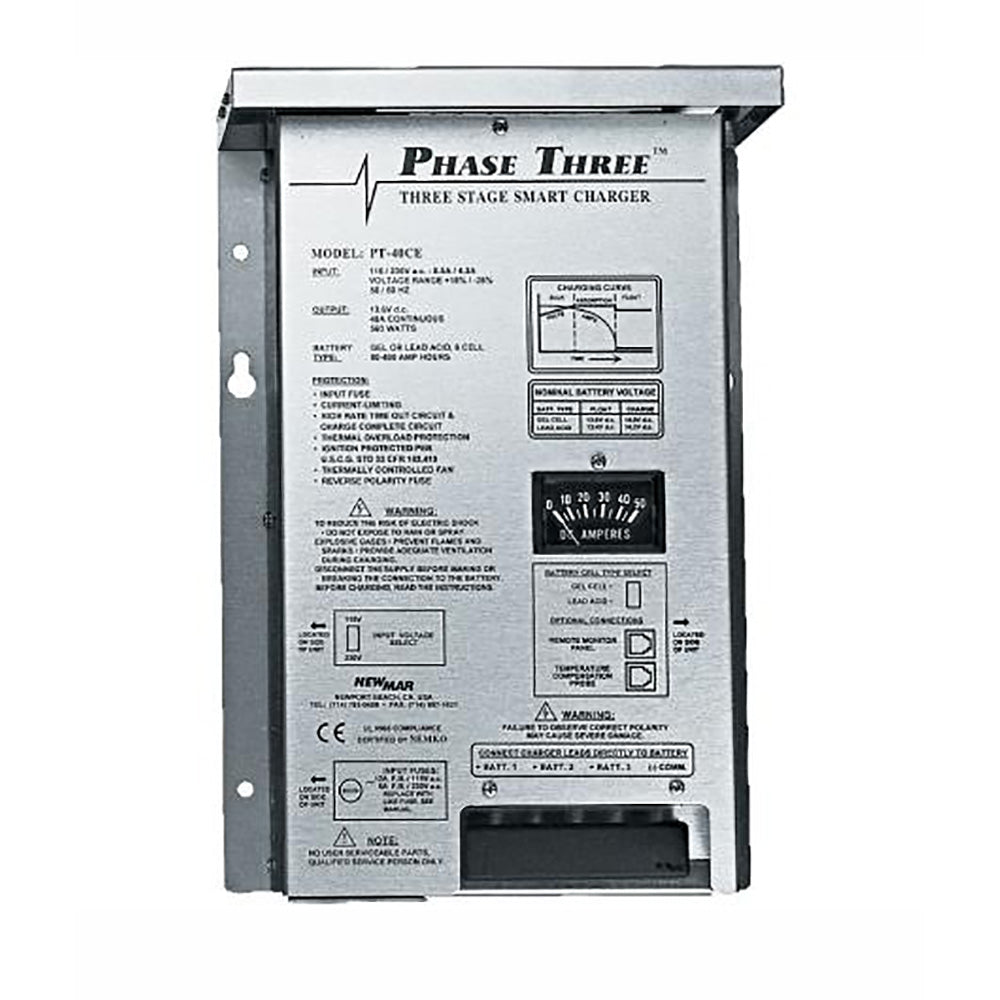 Newmar Power PT-24-13W Marine Battery Charger for 24-Volt Systems
