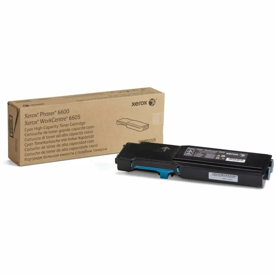 Xerox Phaser 6600 / WorkCentre 6605 Cyan High Capacity Toner Cartridge (106R02225)