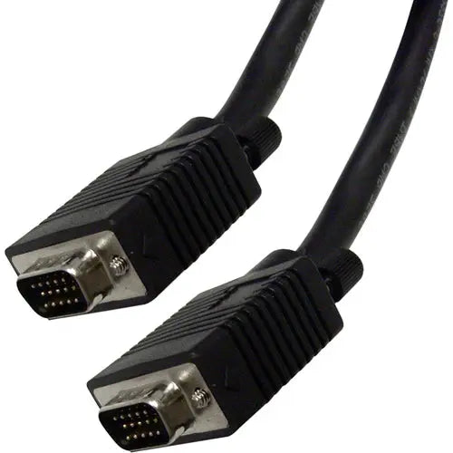 4XEM 50FT High-Resolution Coax VGA Cable with Gold-Plated Connectors