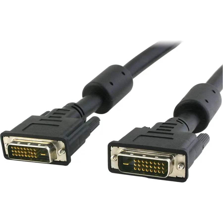 4XEM 6ft DVI-D Dual Link Male to Male Digital Video Cable with Locking Screws
