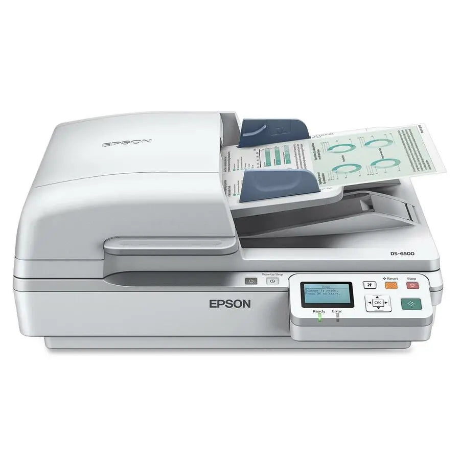 Epson WorkForce DS-6500 Flatbed Scanner – High-Speed Document Imaging with 1200 dpi Resolution