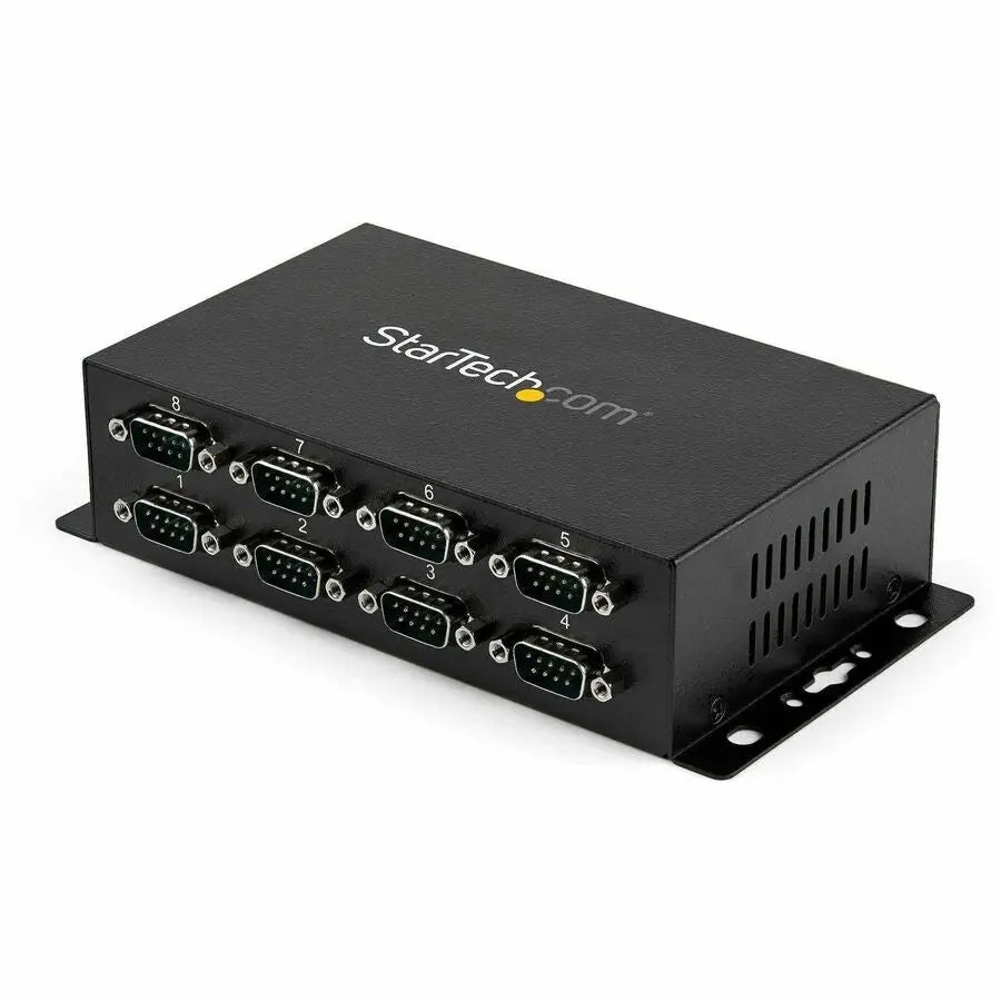 StarTech.com ICUSB2328I 8-Port Industrial USB to Serial Hub with DIN Rail Mounting and COM Port Retention
