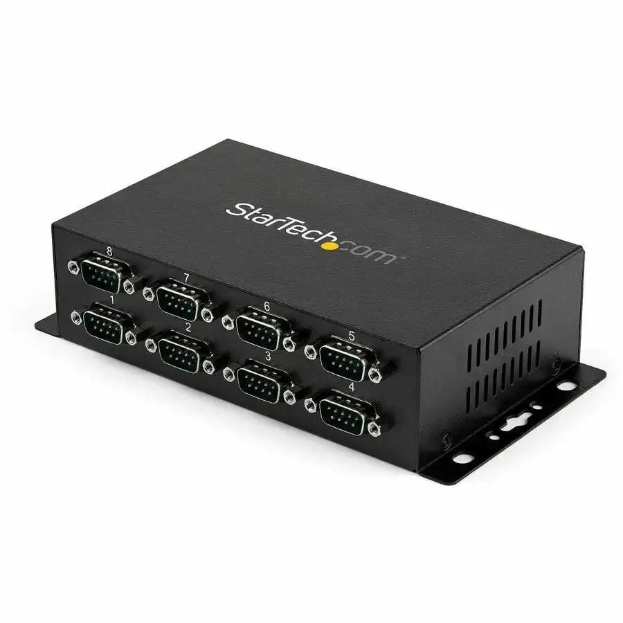 StarTech.com ICUSB2328I 8-Port Industrial USB to Serial Hub with DIN Rail Mounting and COM Port Retention by StarTech.com