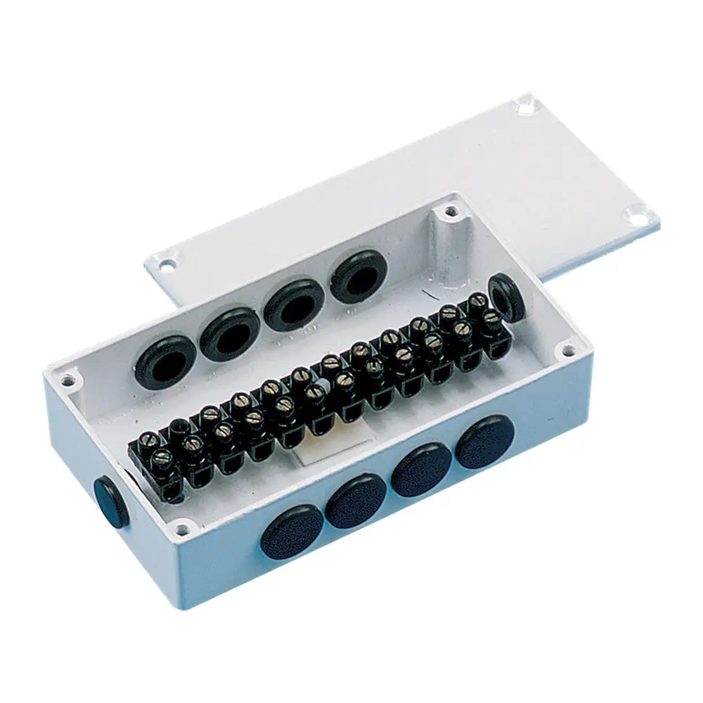 Newmar Power BX-2 Junction Box - Splashproof Weatherproof Electrical Enclosure for Marine and Industrial Use