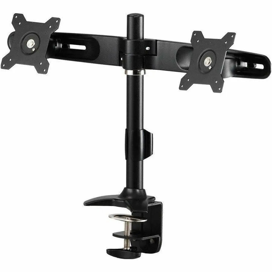 Amer Mounts AMR2C Dual Monitor Clamp Mount for 15-24 Inch LCD/LED Screens