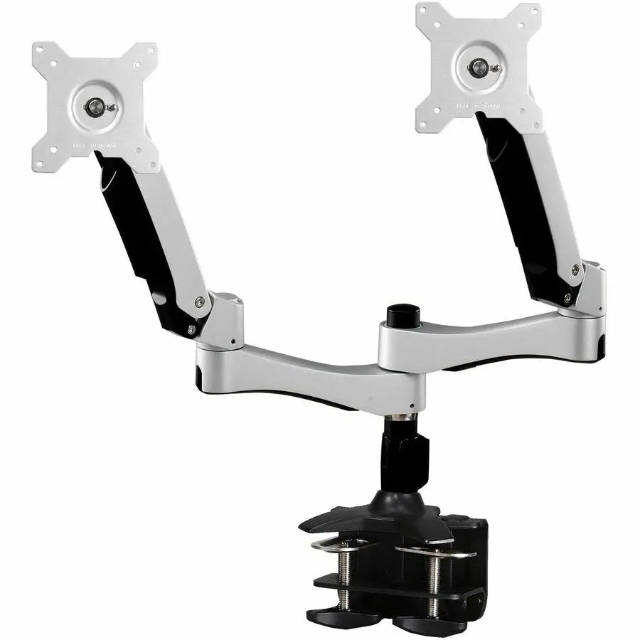 Amer Mounts AMR2AC Dual Articulating LCD Monitor Arm with Clamp Base