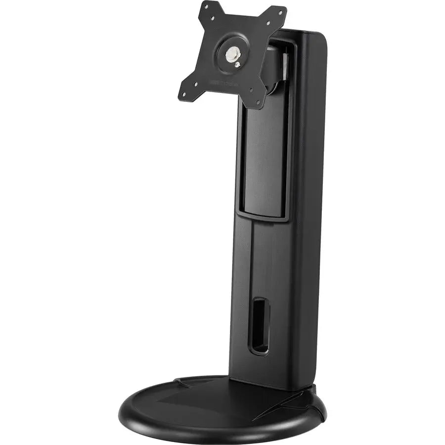 Amer Mounts Height Adjustable Single Monitor Stand for 15 to 24-Inch LCD/LED Screens - Supports Up to 17.6 lbs with VESA Compatibility