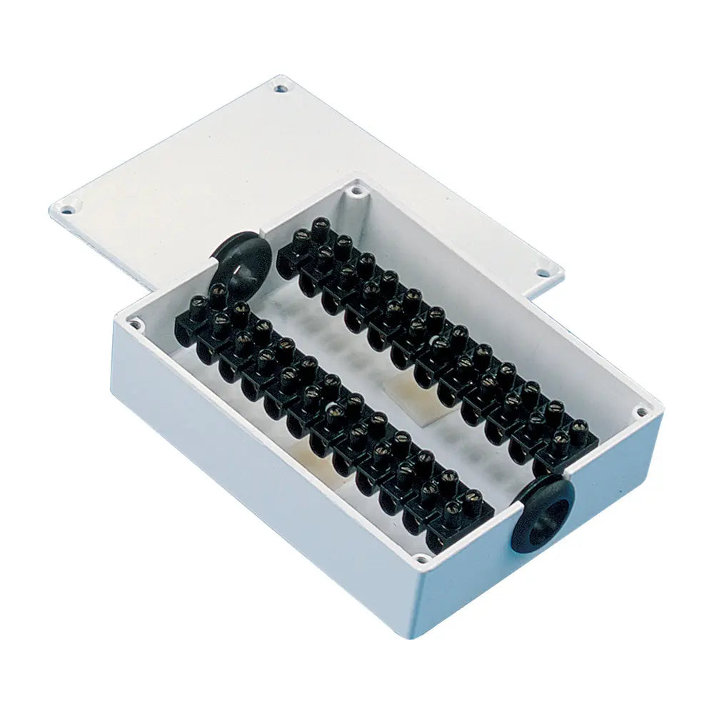 Newmar Power BX-3 Junction Box – Splashproof Aluminum Electrical Enclosure for Marine and Industrial Applications