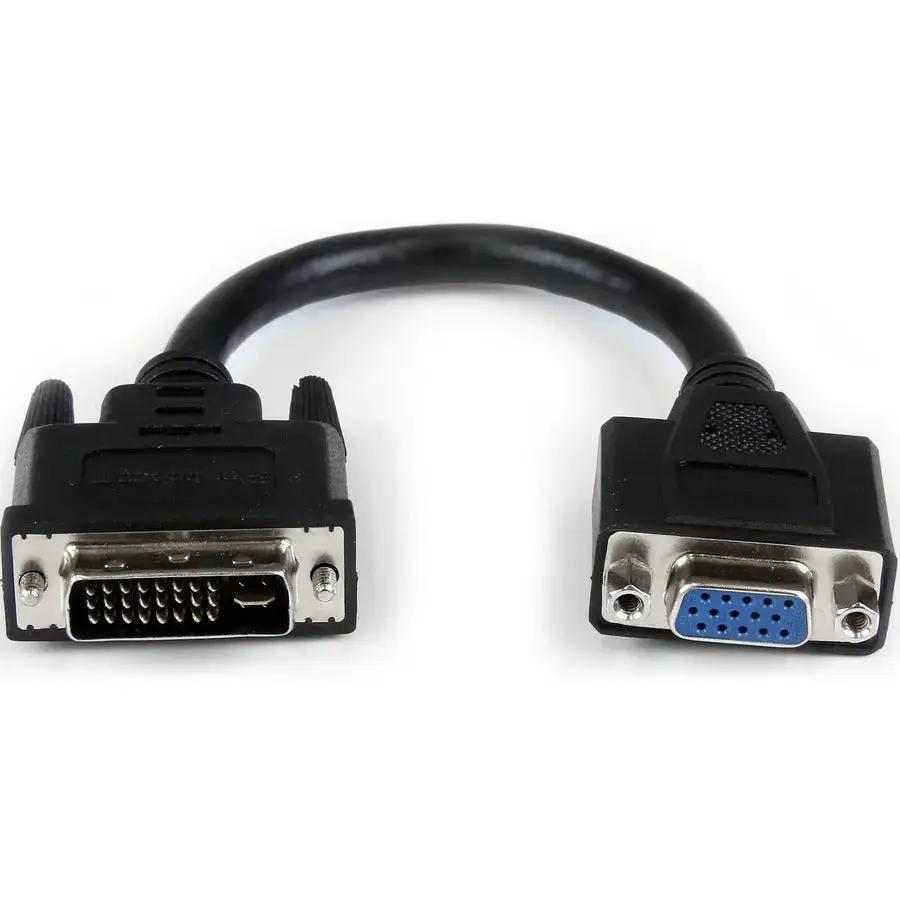 StarTech.com 8-inch DVI to VGA Cable Adapter - DVI-I Male to VGA Female by StarTech.com