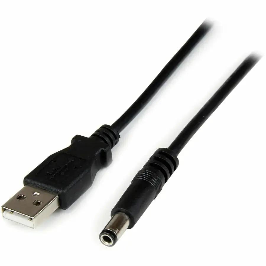 StarTech.com 1m USB to Type N Barrel 5V DC Power Cable - USB A to 5.5mm DC by StarTech.com