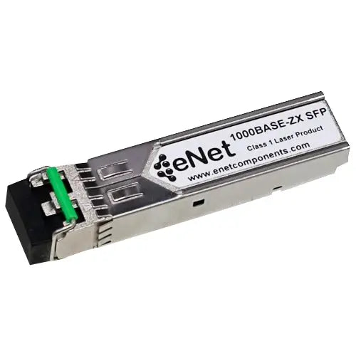 ENET Cisco Compatible GLC-ZX-SM-RGD TAA Compliant 1000BASE-ZX SFP Module with 80km Reach