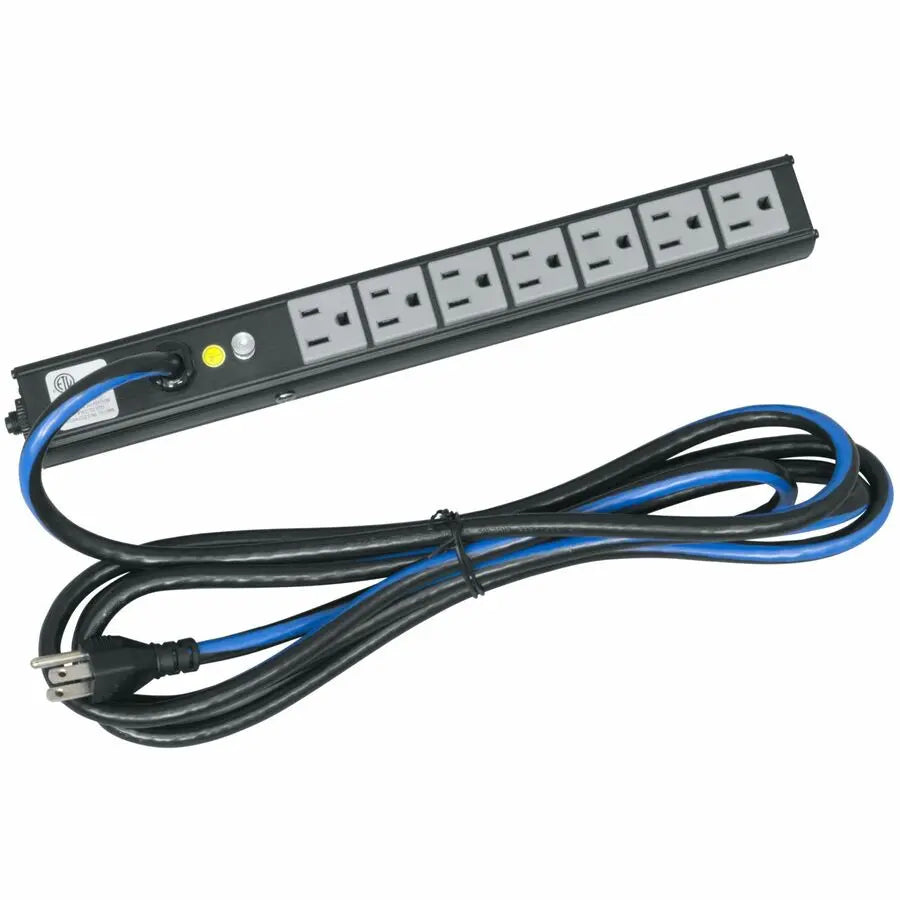 Legrand Group Middle Atlantic Slim Power Strip - High Density Vertical Power Strip with 7 Outlets and 15A Capacity