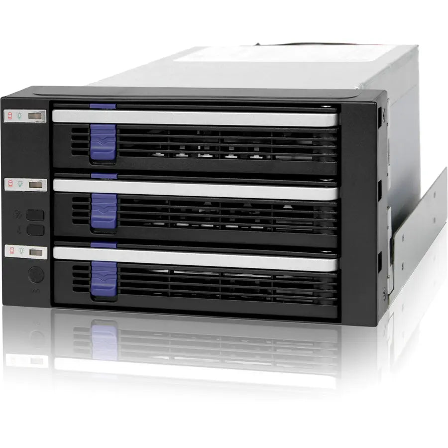Icy Dock MB153SP-B 3-in-2 SATA Internal RAID Backplane for 3.5-inch Hard Drives