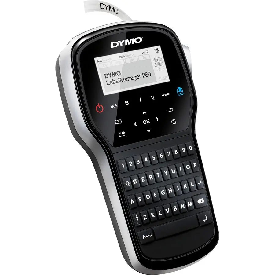 Dymo LabelManager 280P Electronic Label Maker with Customization and Rechargeable Battery