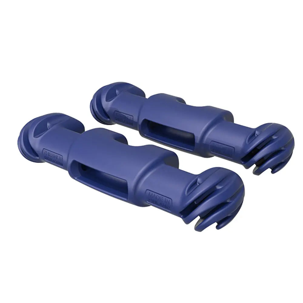 The Snubber Navy Blue Pair - Quick-Release Boat Fender Attachments